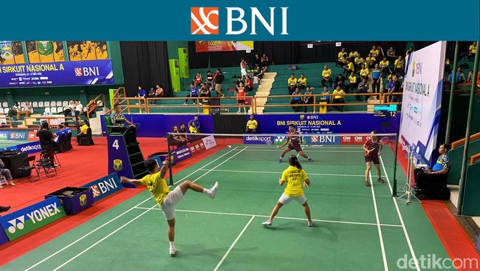 Kleopas Binar Putra Prakoso/Rachel Agnesia Sabatini vs Bimo Prasetyo/Ziya Syafira Zulfa Putri Abdillah, BNI Sirnas A Jatim 2023 Hari 5