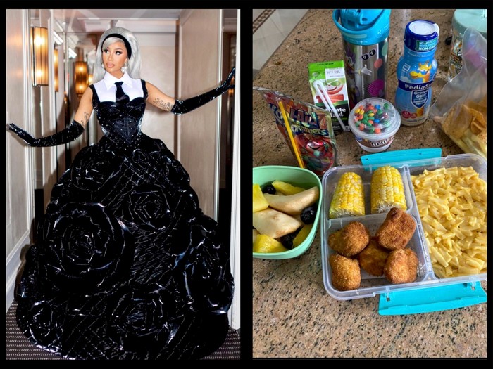 Cardi B Siapkan Bekal Enak untuk Sang Anak, Intip Menunya