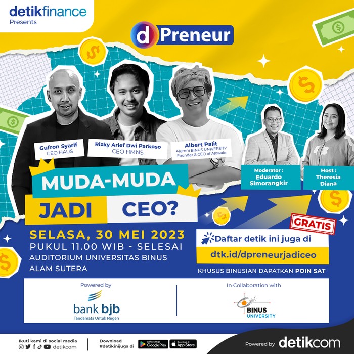 dpreneur detikfinance Muda-Muda Jadi CEO