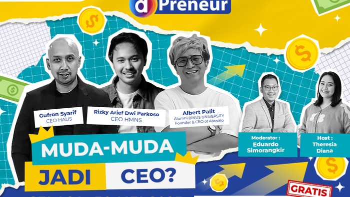 dpreneur detikfinance Muda-Muda Jadi CEO