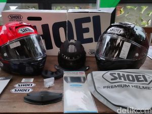 Beredar Helm Shoei Mirip Punya Marquez tapi Palsu, Kenali Ciri-cirinya