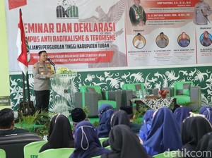 Kampus di Tuban Deklarasi Anti Radikalisme dan Terorisme Jelang Tahun Politik