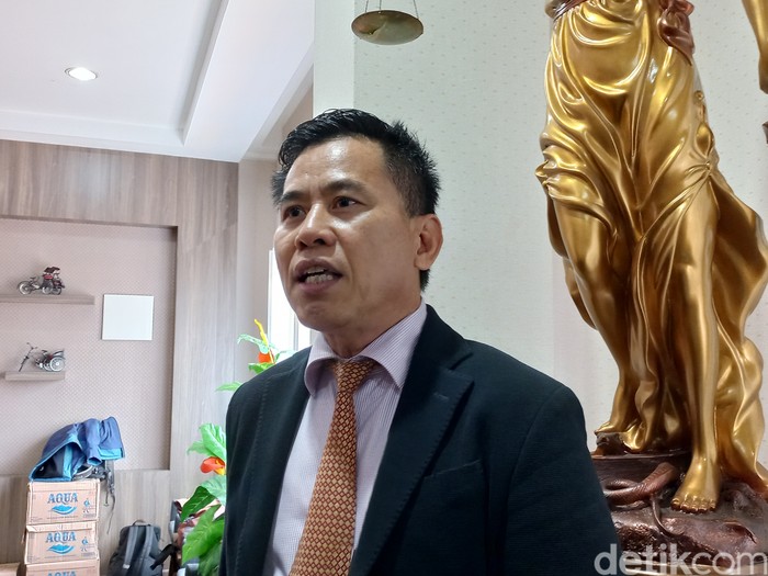 Ketua RT di Pluit, Riang Prasetya. (Anggi/detikcom)
