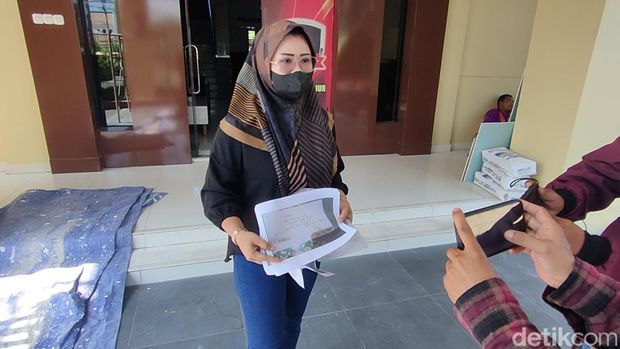 Korban arisan bodong melapor ke Polres Cianjur.