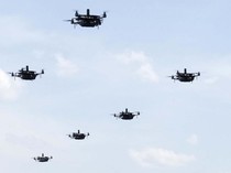 Drone Mata-mata Korsel Tabrak Helikopter, Picu Kebakaran