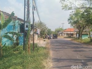 Melihat Lokasi Pemotor Wanita Diduga Diserempet Moge di Majalengka