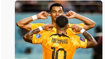 Gambaran Lampard dan para pemain Chelsea. Foto: Twitter