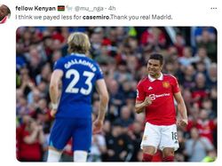 Meme Kocak Chelsea Babak Belur Dihajar Casemiro dkk