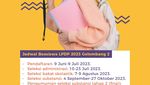 Infografis: Catat! Pendaftaran LPDP 2023 Gelombang 2 Dibuka Awal Juni