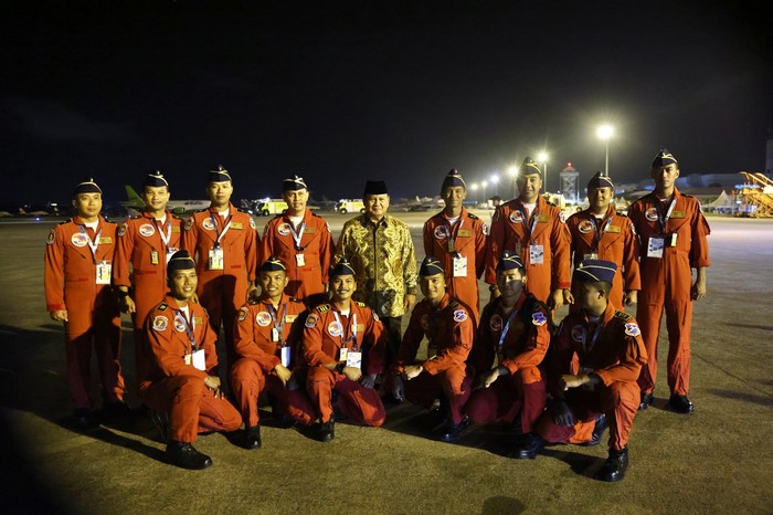 Prabowo Apresiasi Penampilan Tim Jupiter TNI AU di LIMA Malaysia