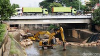 Proyek sodetan ini akan melengkapi pengendalian banjir dari hulu melalui dua bendungan kering, Ciawi dan Sukamahi, hingga hilir di pantai utara Jakarta.  