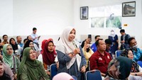 Sosialisasi ini dihadiri oleh karyawan pabrik kertas Riau Andalan Pulp and Paper (PT RAPP). 