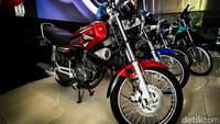 Menurut GM Marketing PT Alfa Scorpii, Joni Lie, motor RX-King baru dijual Rp 150 juta. Itu belum ada sama sekali STNK. Kalau ada yang mau tinggal dibuat faktur. Foto: Ridwan Arifin