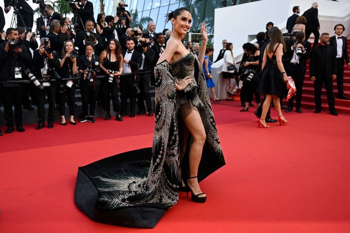 1258196280 German actress Cinta Laura Kiehl arrives for the screening of the film