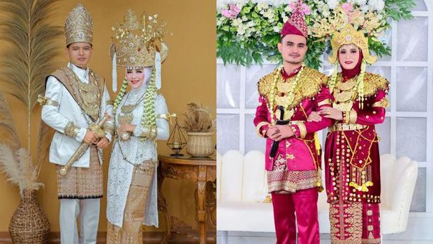 baju adat Lampung Saibatin dan Pepadun