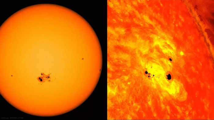Bintik Hitam Ukuran Empat Kali Bumi Terlihat di Permukaan Matahari