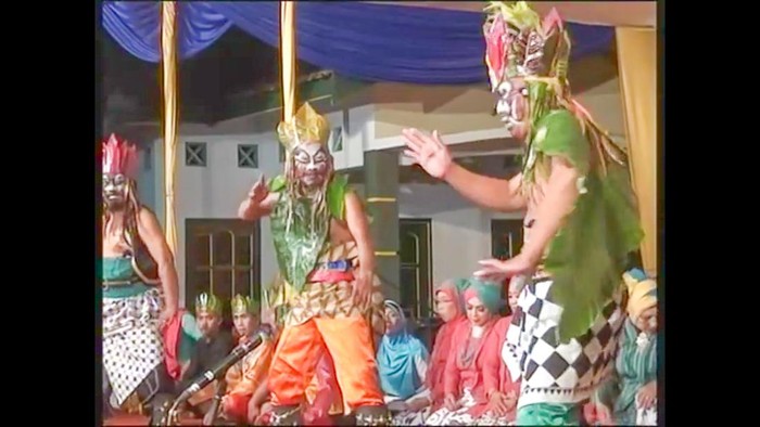 Dokumentasi pentas kesenian Antup tahun 2017 di Kapanewon Mlati Sleman. Kesenian Antup menjadi salah satu warisan budaya tak benda di DIY. Foto diunggah Sabtu (27/5/2023).
