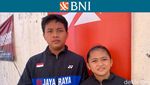 Ekspresi Para Juara BNI Sirnas A Jawa Timur 2023 di Surabaya