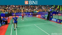 Baik Ubed, sapaan Moh. Zaki Ubaidillah, maupun Ayus sama-sama sudah pernah juara di BNI Sirnas 2023. Foto: M. Resha Pratama/detikcom