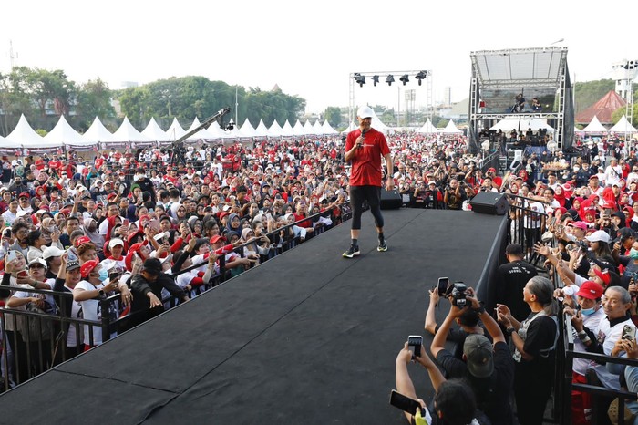 Ganjar Bertemu Pendukung