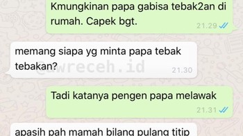Temulawak ke melawak. Lagi banyak pikiran nih kayaknya si papa. Foto: Instagram/awreceh.id