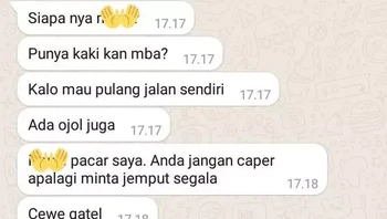 Ternyata, dia adalah laki-laki berambut panjang. Foto: Instagram/meme.wkwk