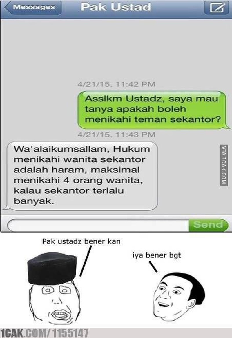 Meme salah paham ini bikin orang yang membacanya langsung tepok jidat. Waduh, nggak gitu maksudnya, bro!