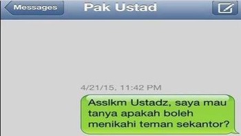 Menikahi teman sekantor ya kebanyakan. Foto: 1cak