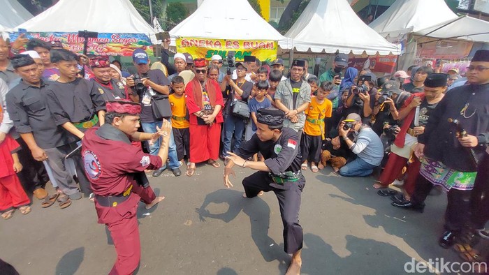 Lebaran Tenabang 2023 di Tanah Abang, Jakarta Pusat.
