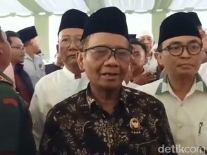 Herannya Mahfud, Ada Pejabat MA Jadi Tersangka tapi Belum Ditahan