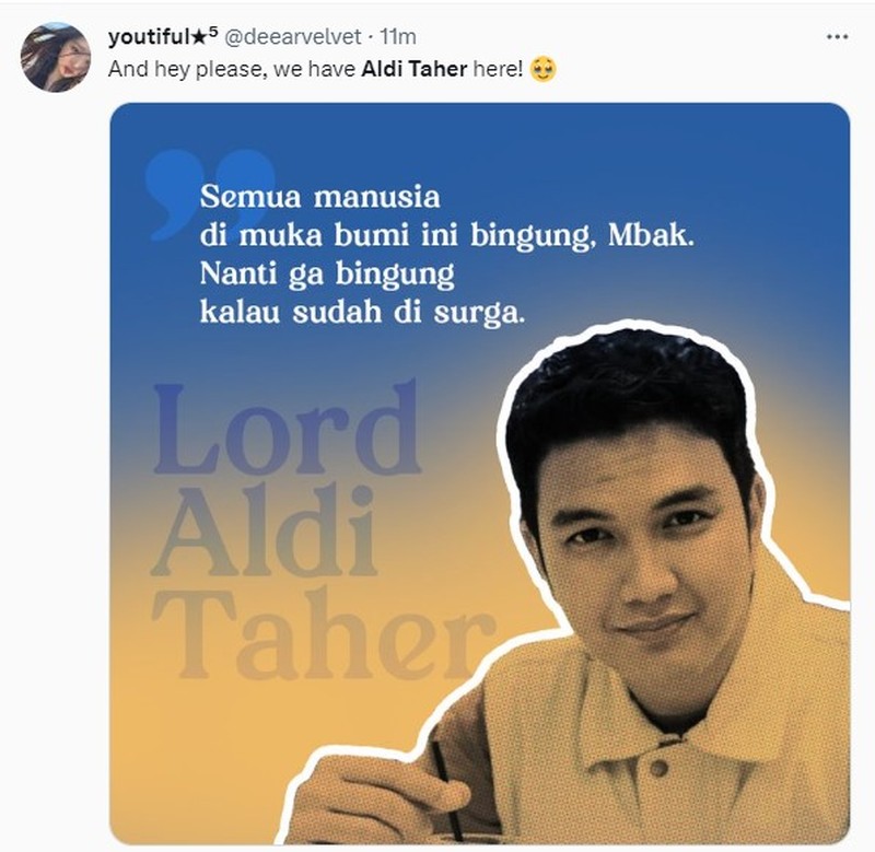 Meme Aldi Taher