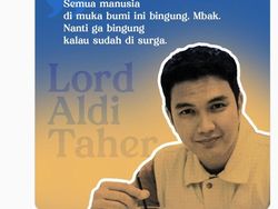 Meme Kocak Aldi Taher Bikin Ngakak: Assalamualaikum Look at The Stars