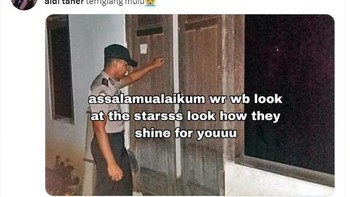 Tren ketok pintu.... Foto: Twitter