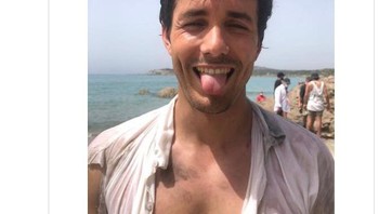 Prince Eric di Litte Mermaid pun dimirip-miripi dengan Aldi Taher. Foto: Twitter