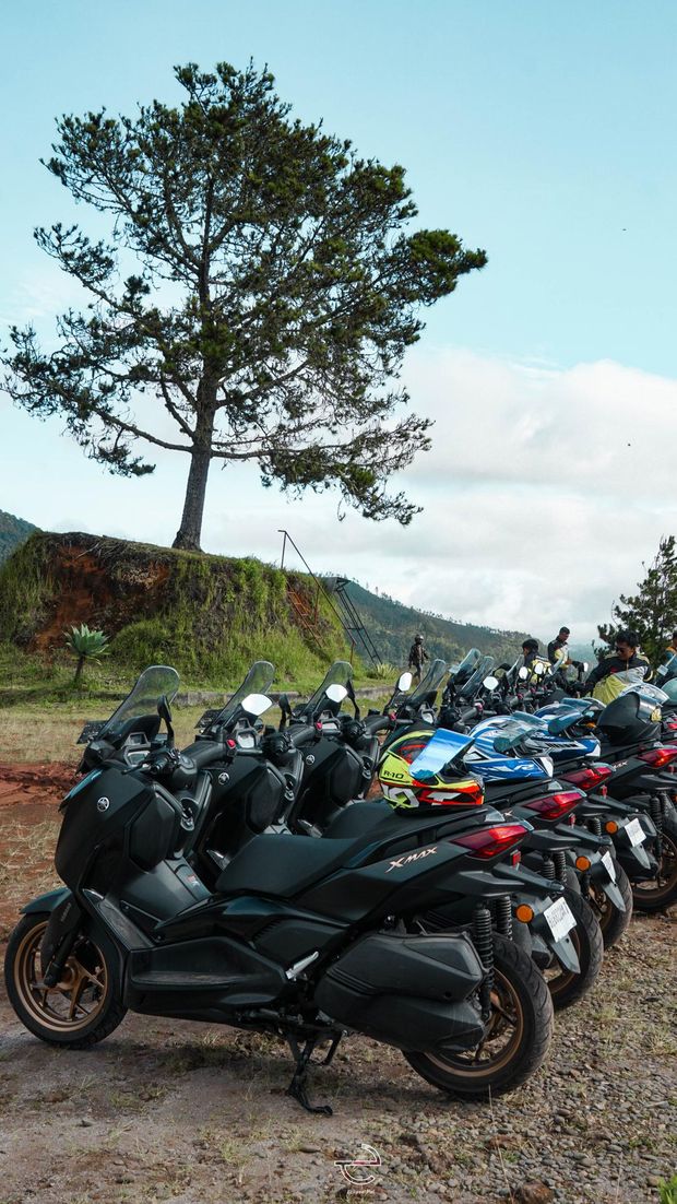 Yamaha Xmax Tour de Sumatra