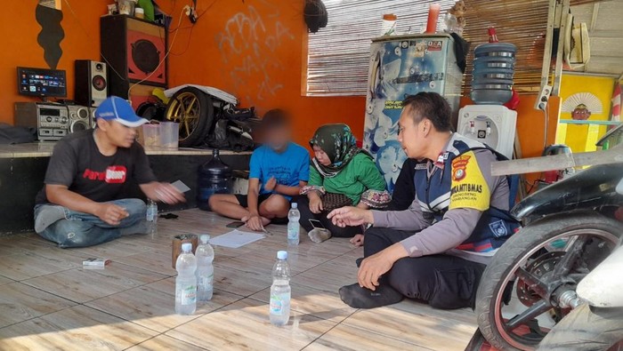 Pelajar ancam pelajar lain di Jakbar, polisi bergerak mencegah