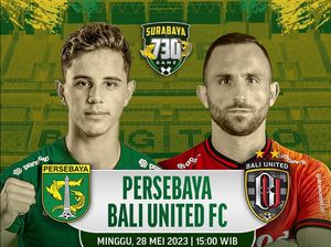 Susunan Pemain Persebaya Vs Bali United: Menanti Duet Bruno-Sho Yamamoto
