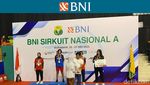 Ekspresi Para Juara BNI Sirnas A Jawa Timur 2023 di Surabaya