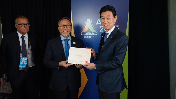 RI Perkuat Kerja Sama Perdagangan dengan Jepang RI Perkuat Kerja Sama Perdagangan dengan Jepang