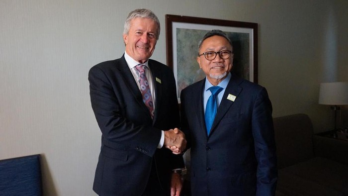 RI Perkuat Kerja Sama Perdagangan dengan Selandia Baru dan Australia Mendag Zulhas melakukan pertemuan bilateral dengan Selandia Baru dan Australia disela-sela rangkaian APEC MRT.
