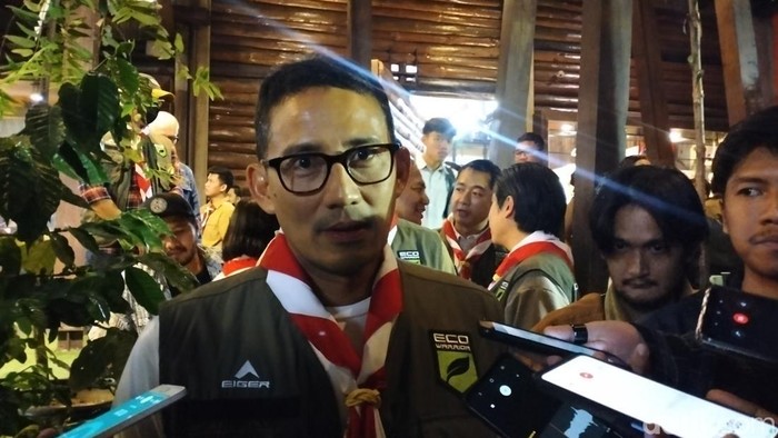 Sandiaga Uno di Bandung