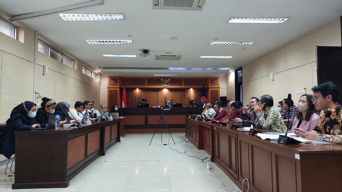 Sidang putusan perkara minyak goreng di KPPU