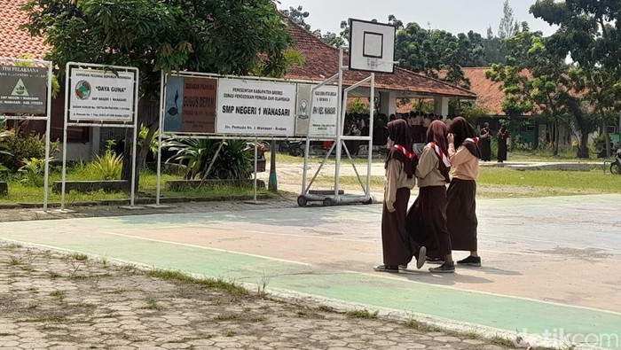 SMPN 1 Wanasari Brebes. Foto diunggah Sabtu (27/5/2023).