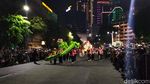 Kelap-kelip Light Parade, Surabaya Cantik Malam Ini