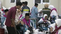 Ratusan jemaah calon haji itu berasal dari Kabupaten Majalengka.