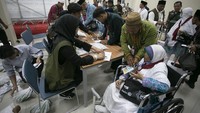 Meraka akan diberangkatkan ke Tanah Suci melajui Bandara Kertajati pada Minggu (28/5/2023) malam.