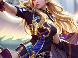 Karakter Mobile Legends Versi AI, Odette dan Rafaela Jadi Cantik Banget