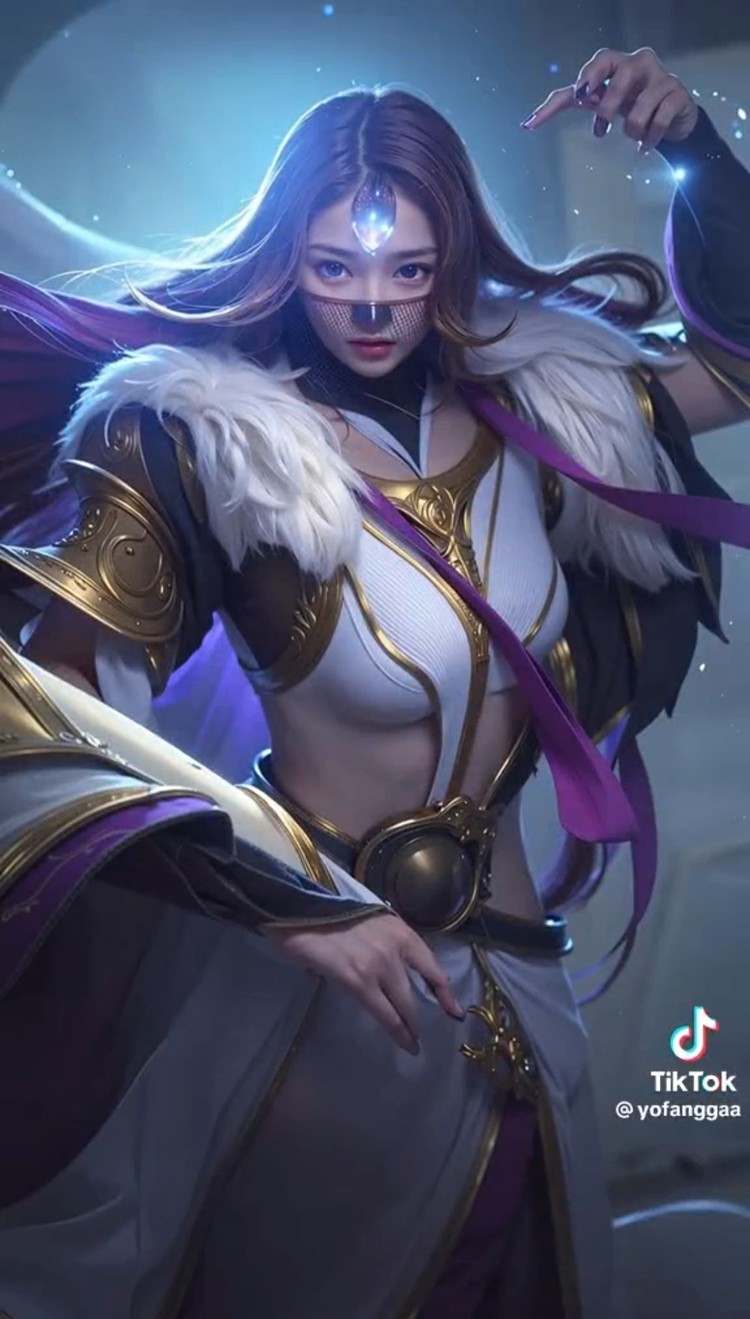 Kreator digital dengan nama Instagram, @yofangga, menggunakan kecanggihan AI untuk mempoles karakter wanita Mobile Legends. Odette dan kawan-kawan jadi cantik.