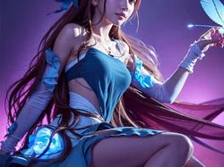 Karakter Mobile Legends Versi AI, Odette dan Rafaela Jadi Cantik Banget