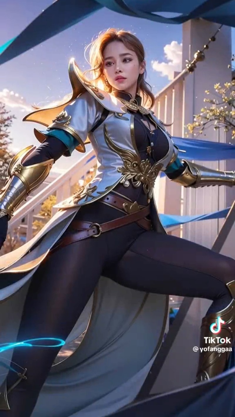 Kreator digital dengan nama Instagram, @yofangga, menggunakan kecanggihan AI untuk mempoles karakter wanita Mobile Legends. Odette dan kawan-kawan jadi cantik.